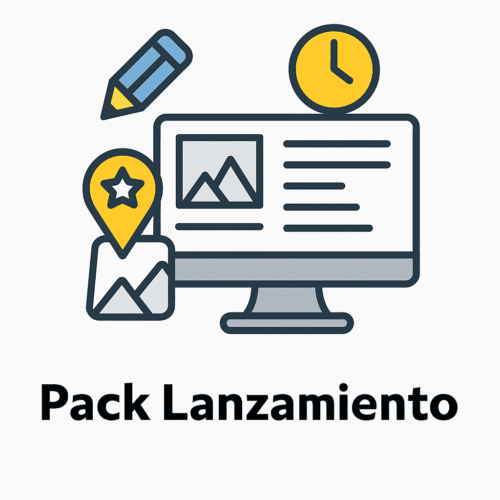 Pack Lanzamiento – Página web profesional con campaña inicial para destacar tu marca desde el primer día