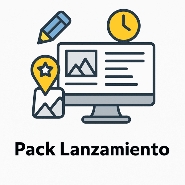 Pack Lanzamiento – Página web profesional con campaña inicial para destacar tu marca desde el primer día